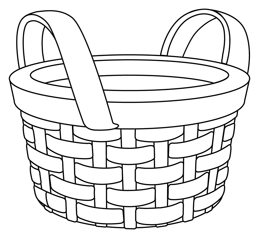 Pusty Koszyk kolorowanki